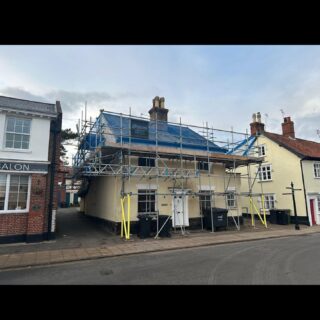 Scaffold erected for painting fascia’s and barge boards🔧

Whatever the job, we will always provide a high standard at a competitive rate! ✅ Get in contact to discuss your requirements: 

📲  07799 653920
📧 Enquiries@bespokescaffolding.co.uk
💻 https://bespokescaffolding.co.uk/ 

————————

#Scaffolding #Repairs #BespokeServices #Construction #Renovation #ScaffoldingServices #Norfolk #EastAnglia #Suffolk #roofing  #NorfolkBusinesses #ScaffoldingNorwich #ScaffoldingSpecialists #Construction
