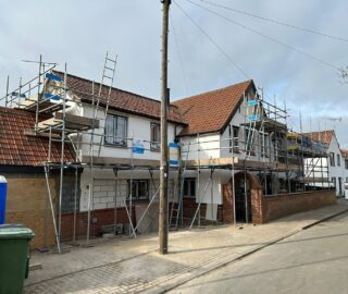 No matter the size of the job, our friendly team are here to help! ✅ 
Here is a few pics from a render job we erected in Norwich. 

Contact us using the below details today! 👇

📲  07799 653920
📧 Enquiries@bespokescaffolding.co.uk
💻 https://bespokescaffolding.co.uk/ 

————————

#Scaffolding #Repairs #BespokeServices #Construction #Renovation #ScaffoldingServices #Norfolk #EastAnglia #Suffolk #roofing  #NorfolkBusinesses #ScaffoldingNorwich #ScaffoldingSpecialists #Construction