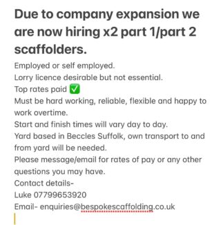 ⚠️⚠️ We are hiring ⚠️⚠️