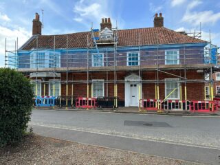 Scaffold erected in Bungay to paint the windows, fascia’s and soffits on this property 🔧

Ready to get started with a quote? Contact us using the below details today! 👇

📲  07799 653920
📧 Enquiries@bespokescaffolding.co.uk
💻 https://bespokescaffolding.co.uk/ 

————————

#Scaffolding #Repairs #BespokeServices #Construction #Renovation #ScaffoldingServices #Norfolk #EastAnglia #Suffolk #roofing  #NorfolkBusinesses #ScaffoldingNorwich #ScaffoldingSpecialists #Construction #CHAS #chasaccreditation